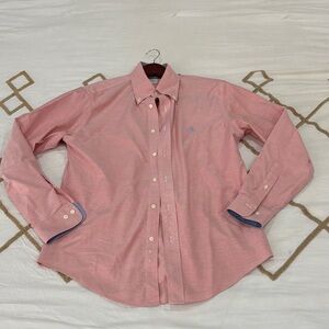 Brooks Brothers Light Red Casual Button-Down Shirt